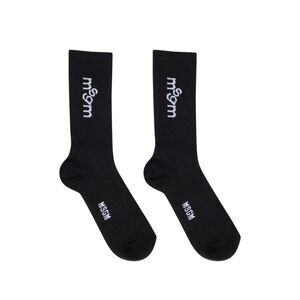 Msgm Men Jacquard Logo Socks